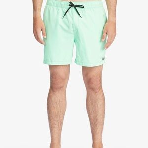 NEW SIZE XXL Men's Billabong All Day Layback Boardshorts 16" Short Green MSRP$53
